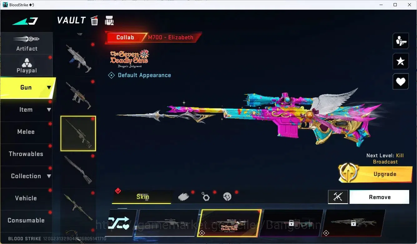 Blood Strike Accounts ASIA |COLLAB,AK47,M700,KAR98K,QBZ95,|LIMITED,AR97| image 9