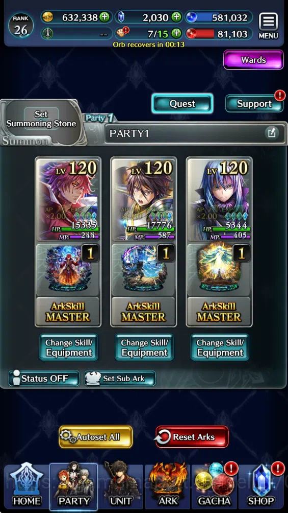 Last Cloudia Accounts GLOBAL Rank 26| Full Colab Slime (Benimaru,Hianta, image 7