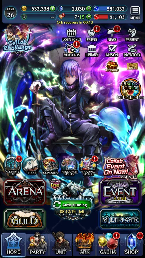 Last Cloudia Accounts GLOBAL Rank 26| Full Colab Slime (Benimaru,Hianta, image 8