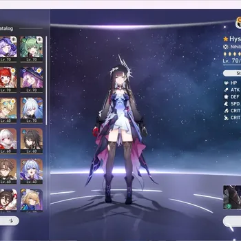 Honkai Star Rail Accounts Others Asia|TL 60|Hysilens Team Prem|16 Limited|Hysilens,Aventurine Wave,Kafka,Anaxa,Tribbie,Black