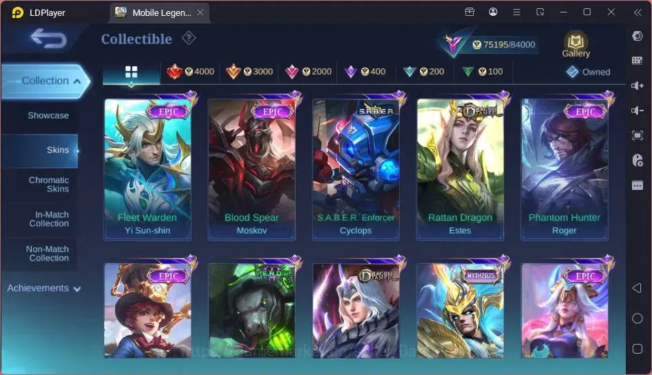 Mobile Legends: Bang Bang Accounts Global|Hero 123|Skin 273|Renowned|Collector Natali image 10