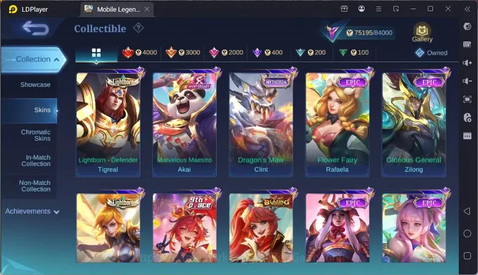 Mobile Legends: Bang Bang Accounts Global|Hero 123|Skin 273|Renowned|Collector Natali image 12