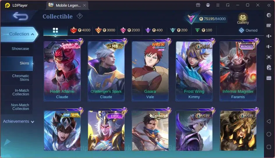 Mobile Legends: Bang Bang Accounts Global|Hero 123|Skin 273|Renowned|Collector Natali image 7