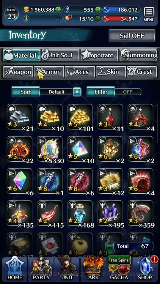 Last Cloudia Accounts GLOBAL|Rank 23|Top Tier Unit [SM Sera,A Roland,AoG image 11