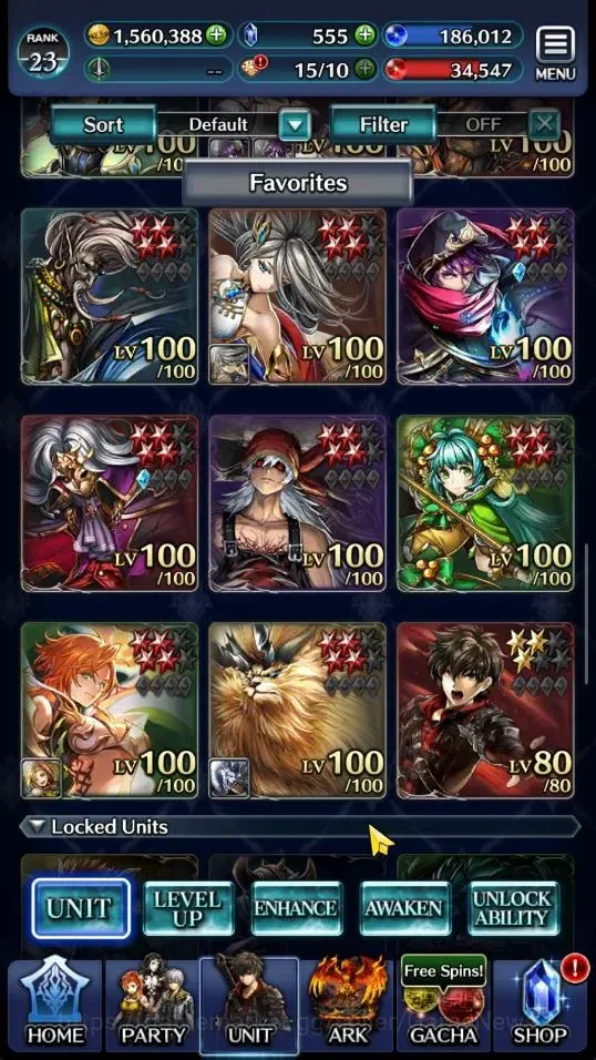 Last Cloudia Accounts GLOBAL|Rank 23|Top Tier Unit [SM Sera,A Roland,AoG image 3