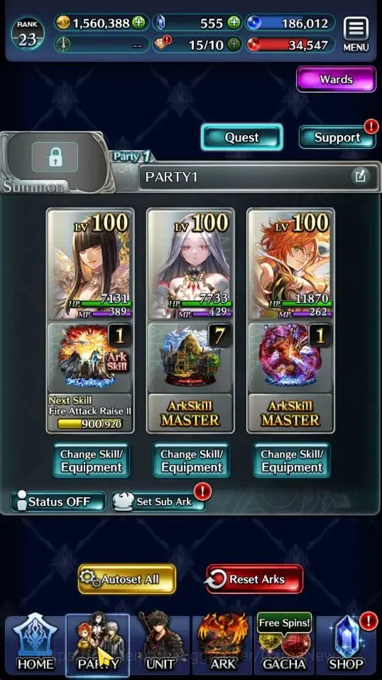 Last Cloudia Accounts GLOBAL|Rank 23|Top Tier Unit [SM Sera,A Roland,AoG image 7