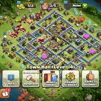 Clash of Clans Accounts High-End LV 140|TH 14|HH 7|Limited Skin|BK 55,AQ 62,MP 36,GW 29,RC 18|BM 11|CN OFF|Protect OFF|Take