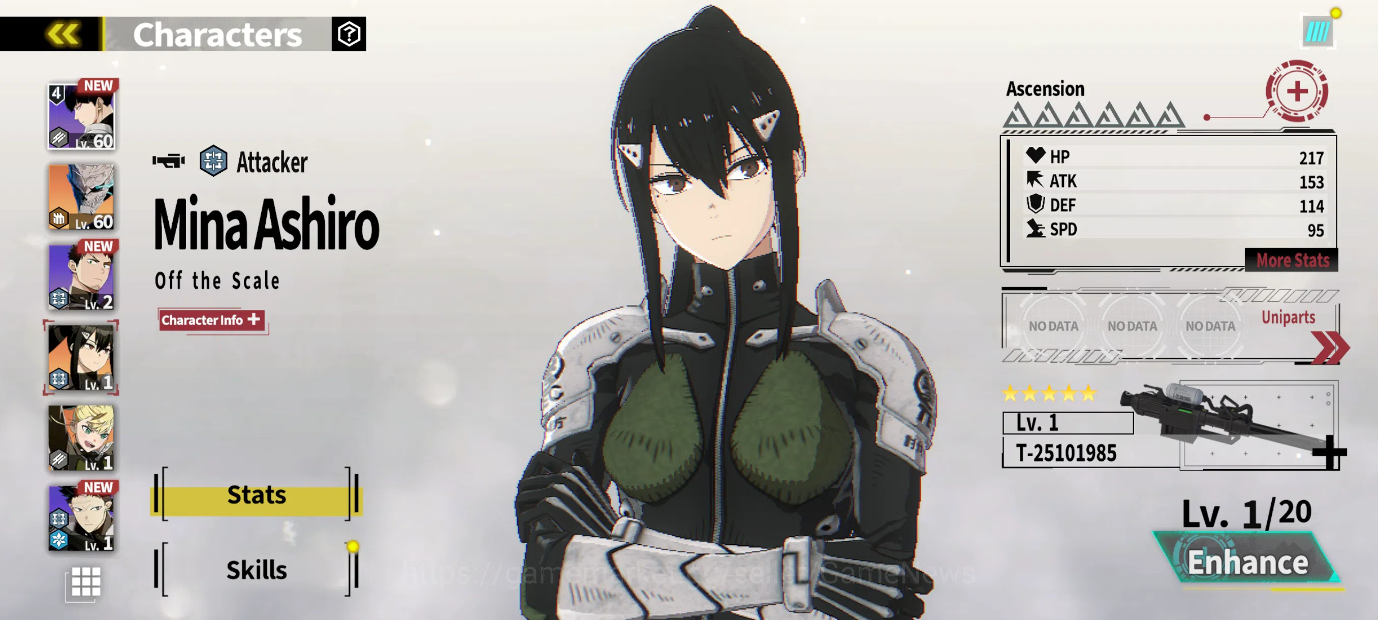 Kaiju No. 8 The Game Accounts [MOBILE]| Mid Game| 5 SSR 4 Sign (RinA1,IsaoA1,Min image 6