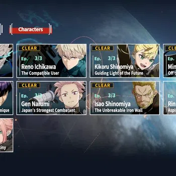 Kaiju No. 8 The Game Accounts [MOBILE]| Mid Game| 5 SSR 4 Sign (RinA1,IsaoA1,Mina,Kikoru),Kaiju no 8 |Log Google| Check SS