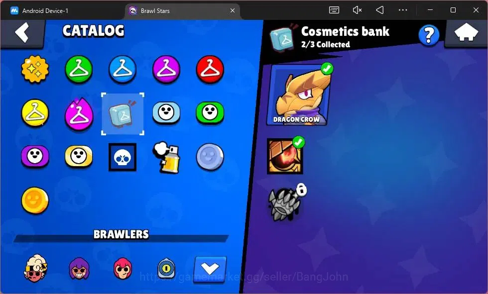 Brawl Stars Accounts Global | 1006 Thropy|17 Brawler|3 Max Lv Hyperchar image 1