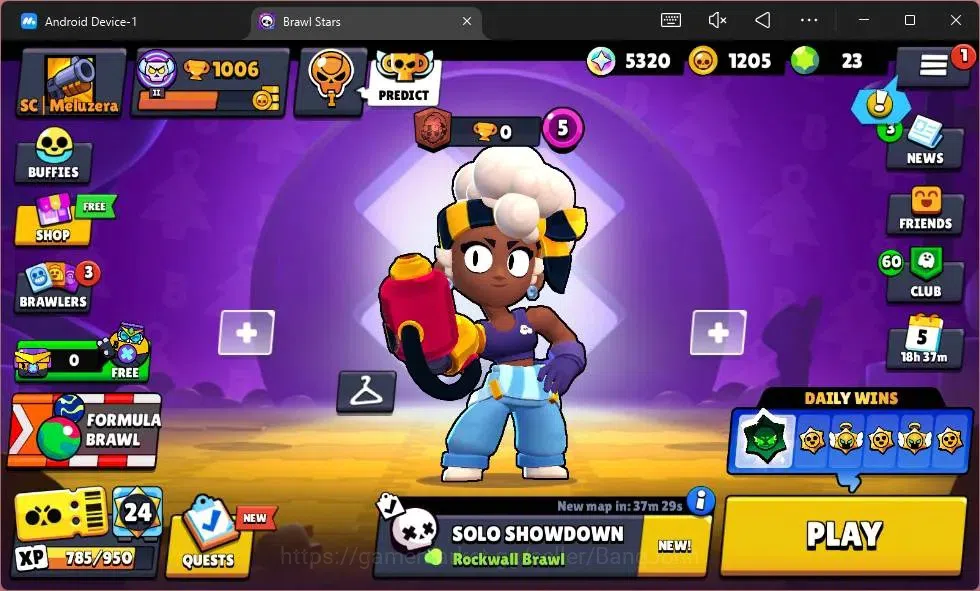 Brawl Stars Accounts Global | 1006 Thropy|17 Brawler|3 Max Lv Hyperchar image 10