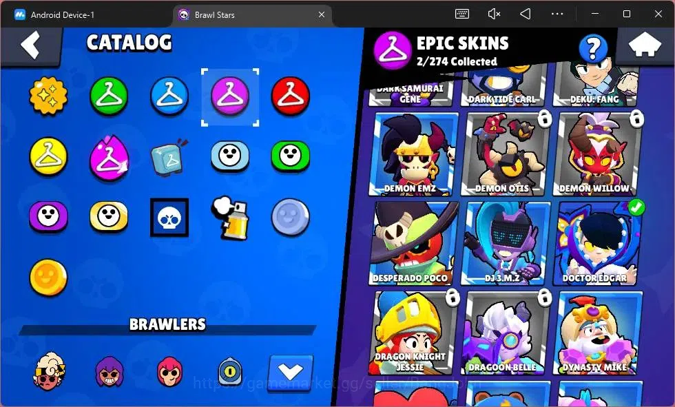 Brawl Stars Accounts Global | 1006 Thropy|17 Brawler|3 Max Lv Hyperchar image 3