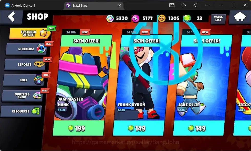 Brawl Stars Accounts Global | 1006 Thropy|17 Brawler|3 Max Lv Hyperchar image 7