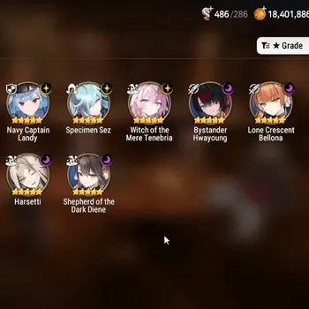 Epic Seven Accounts High-End GLOBAL UnVerif|New Era|10 ML(Harsetti,WM Tenebria,BW Iseria,SD Diene Etc) Tori,Aube,EoA