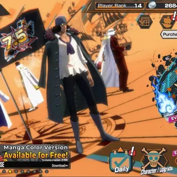 One Piece Bounty Rush Accounts High-End Android | EX 2 | PR 14 |  BP Kuzan Max, KOP Gol D.Roger | RD 4914 | LogBandai Check