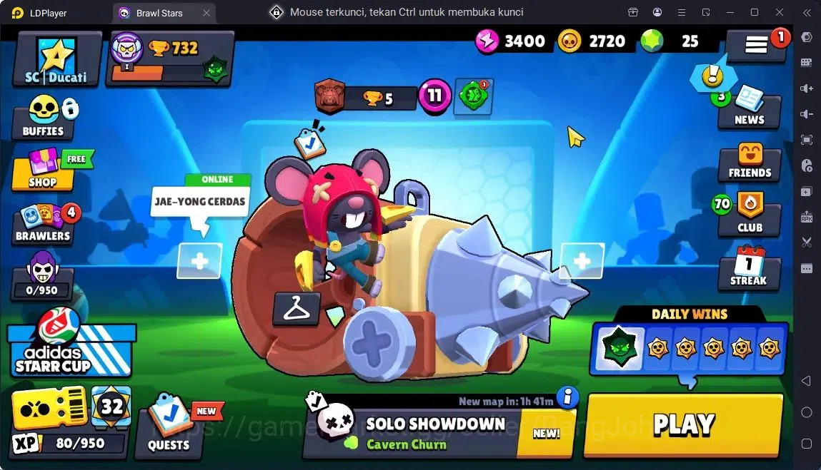 Brawl Stars Accounts Global | 15 Brawler|2 Max Hypercharge(Edgar,Shelly)|190 Bling|25 Gems|1 Rare,2 SuperRare,1 Epic 1