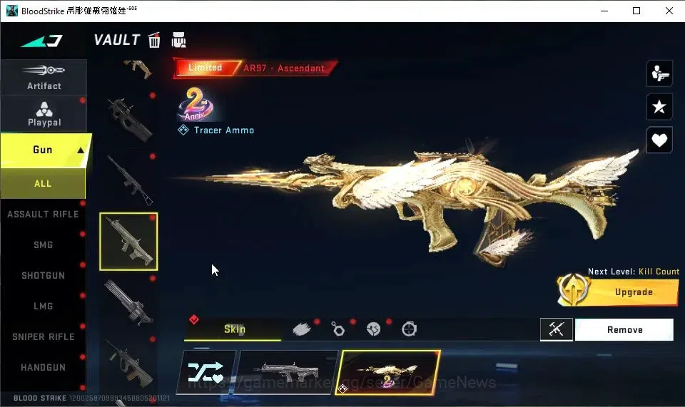 Blood Strike Accounts ASIA|ETERNAL DesertEagle-Scorpius|7 ULTRA[SPIKE,VO image 12