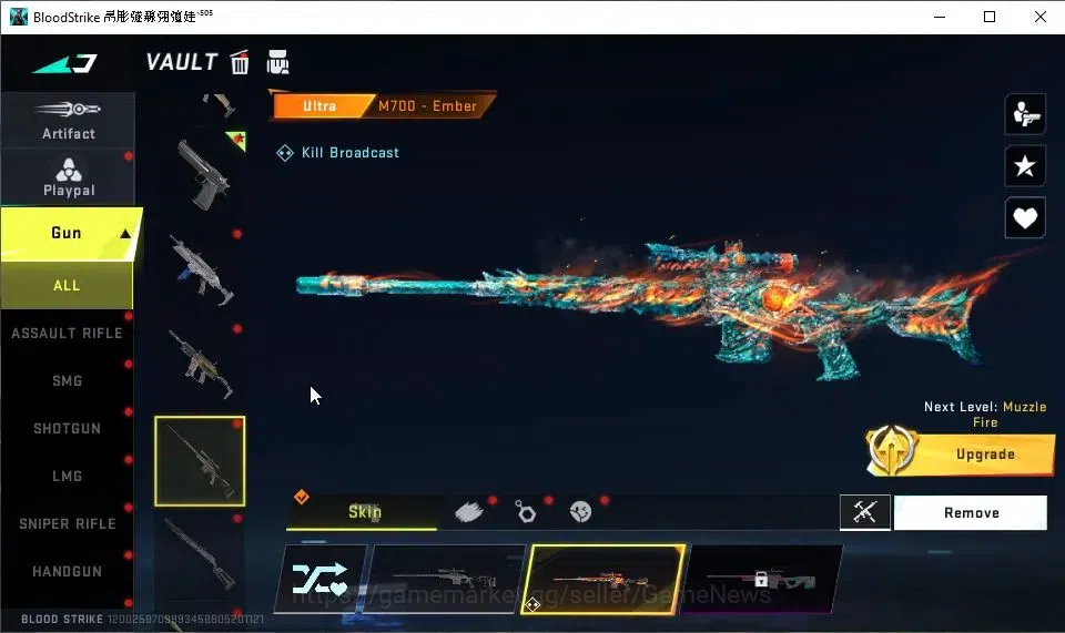 Blood Strike Accounts ASIA|ETERNAL DesertEagle-Scorpius|7 ULTRA[SPIKE,VO image 13