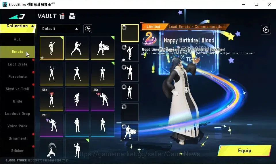 Blood Strike Accounts ASIA|ETERNAL DesertEagle-Scorpius|7 ULTRA[SPIKE,VO image 19