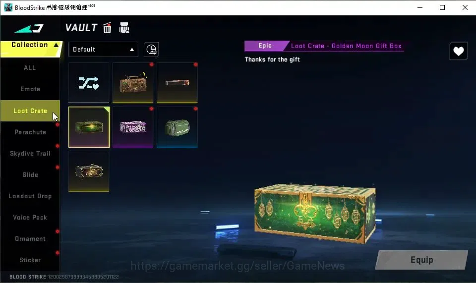 Blood Strike Accounts ASIA|ETERNAL DesertEagle-Scorpius|7 ULTRA[SPIKE,VO image 20