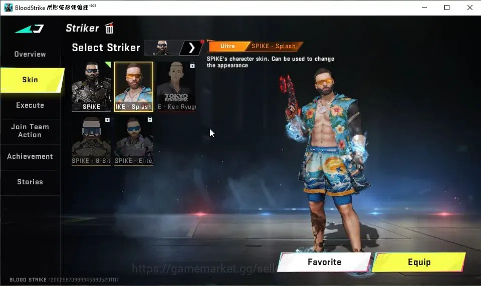 Blood Strike Accounts ASIA|ETERNAL DesertEagle-Scorpius|7 ULTRA[SPIKE,VO image 5