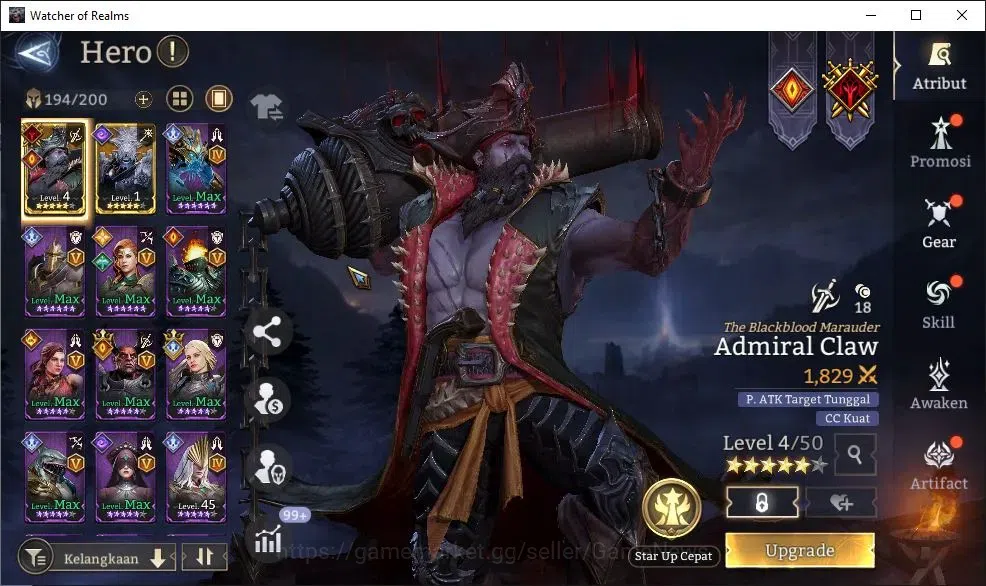 Watcher of Realms Accounts GLOBAL 60x|Lv 62|2,3M Power|2 Lord[Laya,Rivenhald] image 13