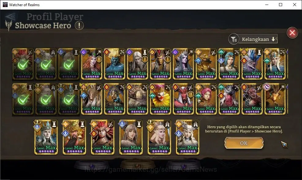 Watcher of Realms Accounts GLOBAL 60x|Lv 62|2,3M Power|2 Lord[Laya,Rivenhald] image 8