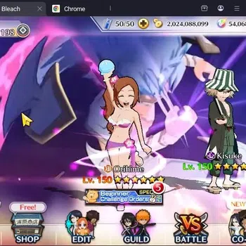 Bleach: Brave Souls Accounts Mid-Tier GLOBAL|54K Orb+Mid Game|Ulquiorra 11th,Orihime Sw26,Ichigo DT,Aizen Renewed,Rangiku