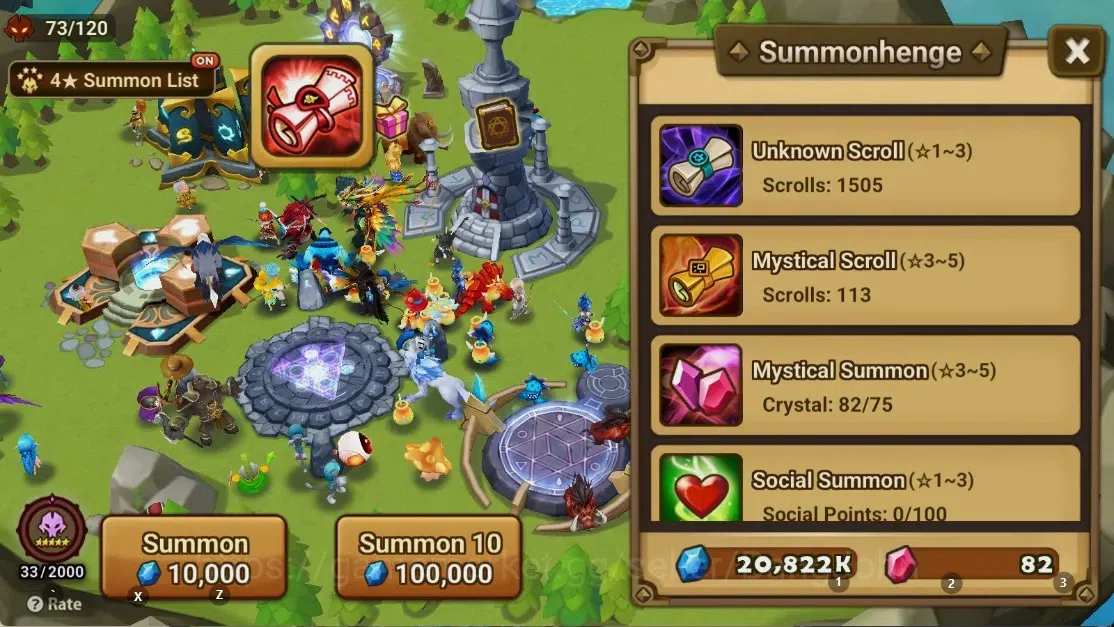 Summoners War: Sky Arena Accounts GLOBAL | NB 5 TESHAR,Starter Gacha 115 12Y+160 11Y image 5
