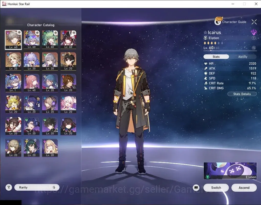 Honkai Star Rail Accounts Asia|TL 42|5 Limited|Silver Wolf 999 E1+Sign,Huohu image 4