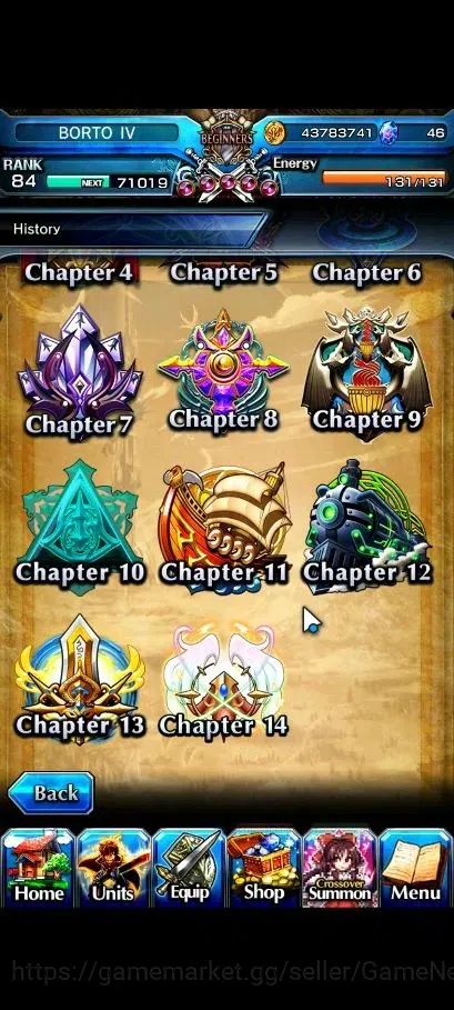 Grand Summoners Accounts Global|Rank 84|16 Ascend+6 TW|(Inumuta,Emiya,Konpa image 9