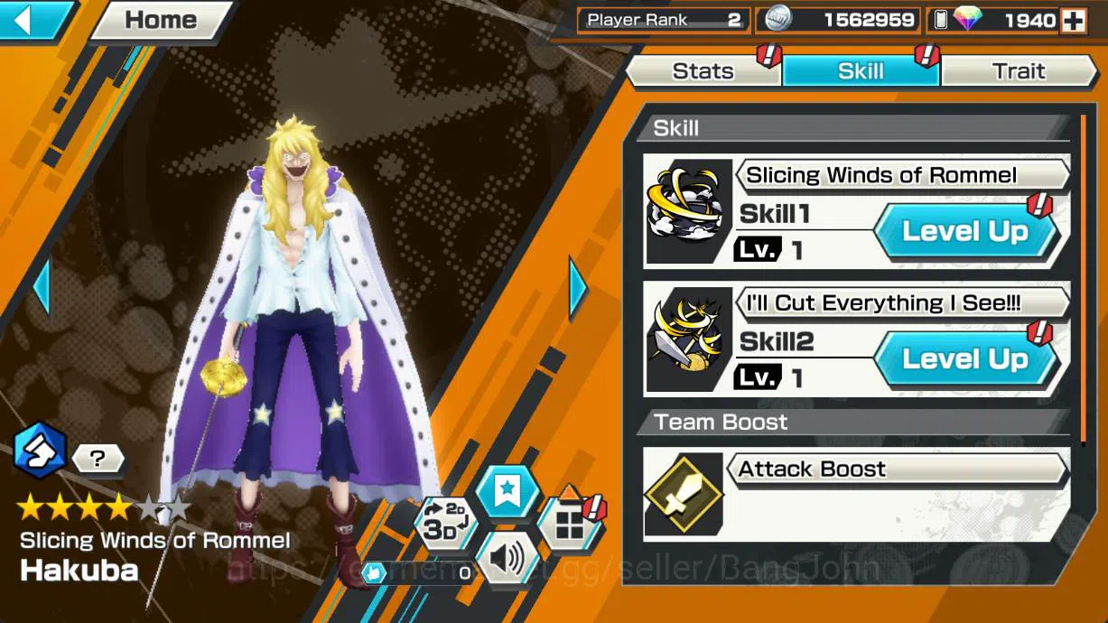 One Piece Bounty Rush Accounts GLOBAL | EX2 | MAX 1 | oden, Fujitora ISSHO, VEGAP image 11
