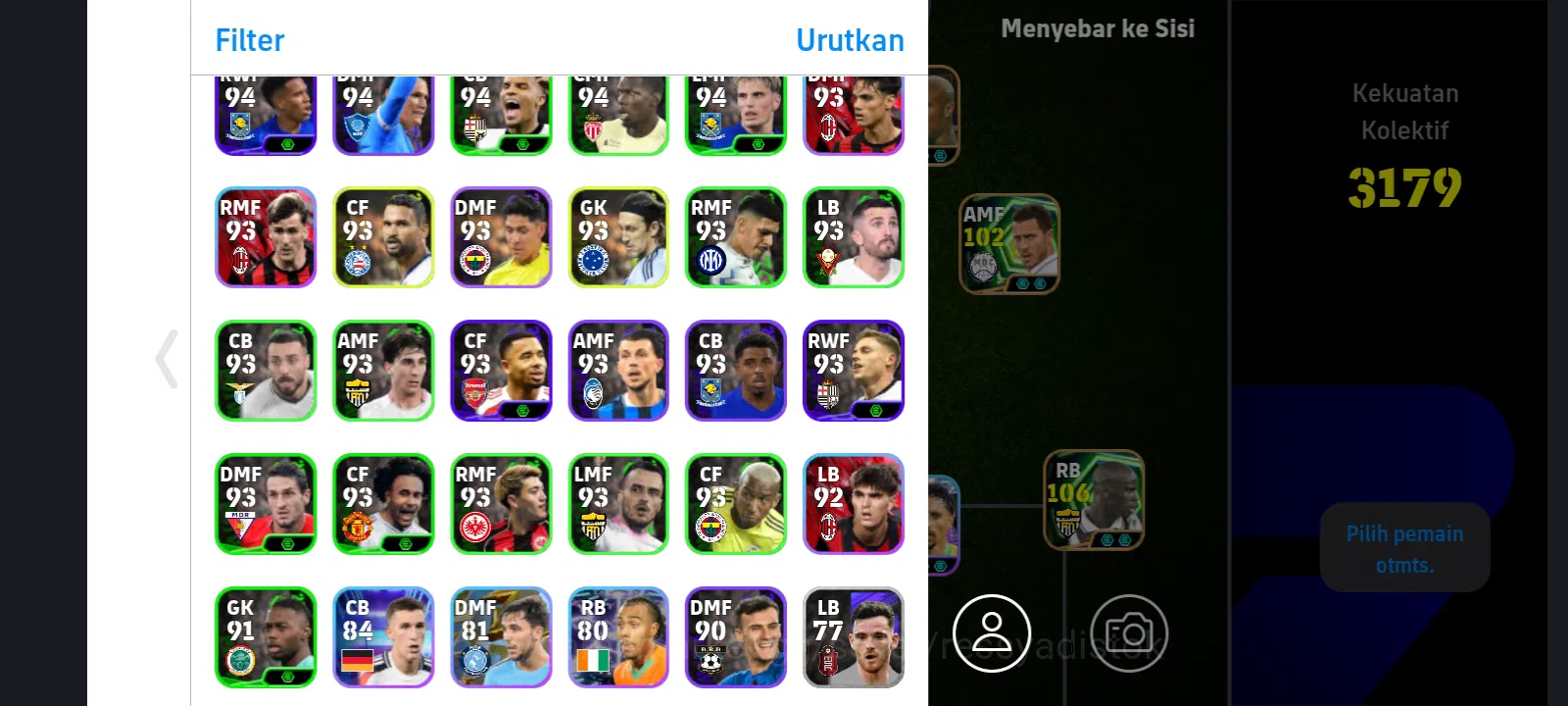 eFootball Accounts Legends & Iconic Players EFOOTBALL 2026 | EPIC DAVID BECKHAM, LILIAN THURAM, G BARBOSA, GIANFRANCO ZOLA 3