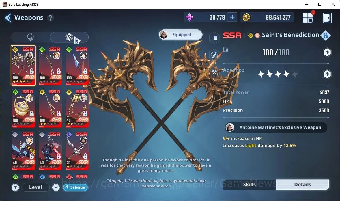 Solo Leveling: ARISE Accounts Lv74 1819M Pwr|LennartA3,+Sign,ReijiA5+Sign,Hae In image 11
