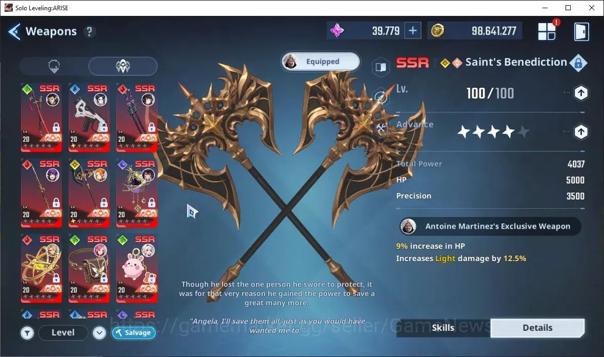 Solo Leveling: ARISE Accounts Lv74 1819M Pwr|LennartA3,+Sign,ReijiA5+Sign,Hae In image 12