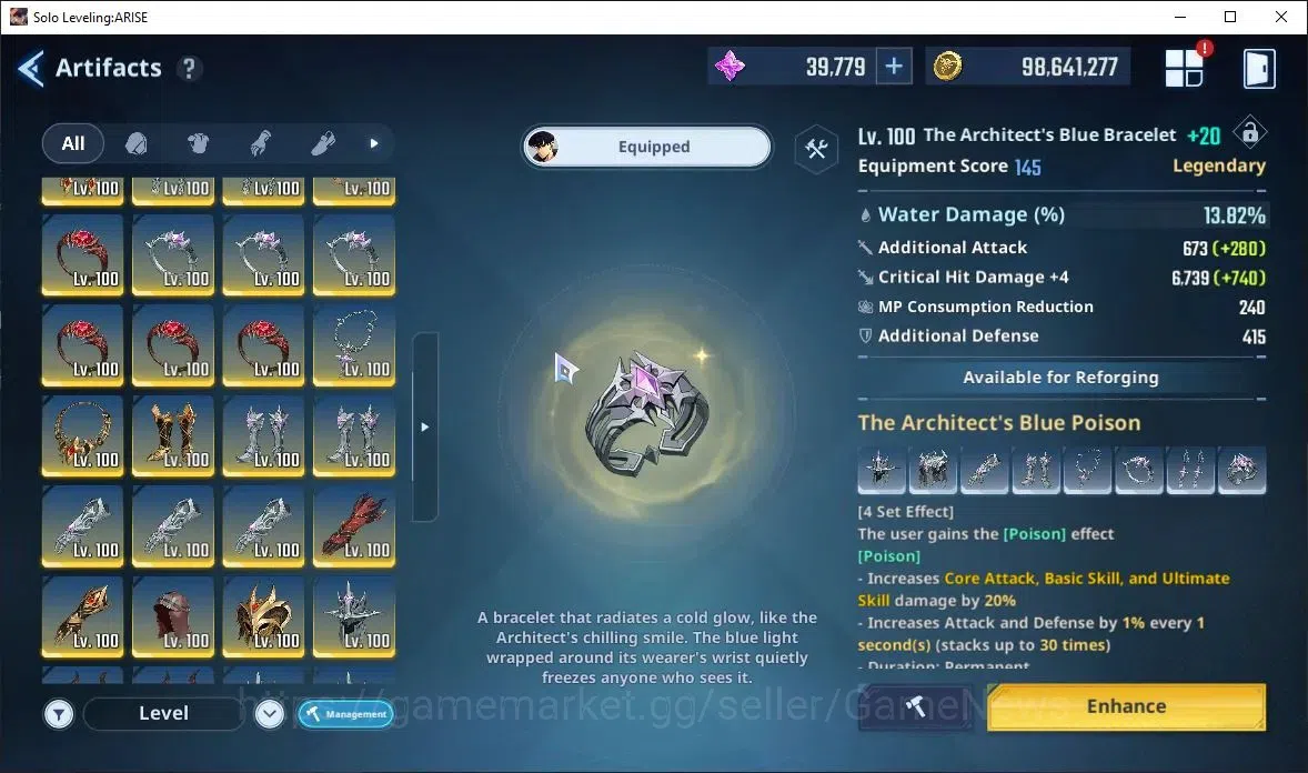 Solo Leveling: ARISE Accounts Lv74 1819M Pwr|LennartA3,+Sign,ReijiA5+Sign,Hae In image 16