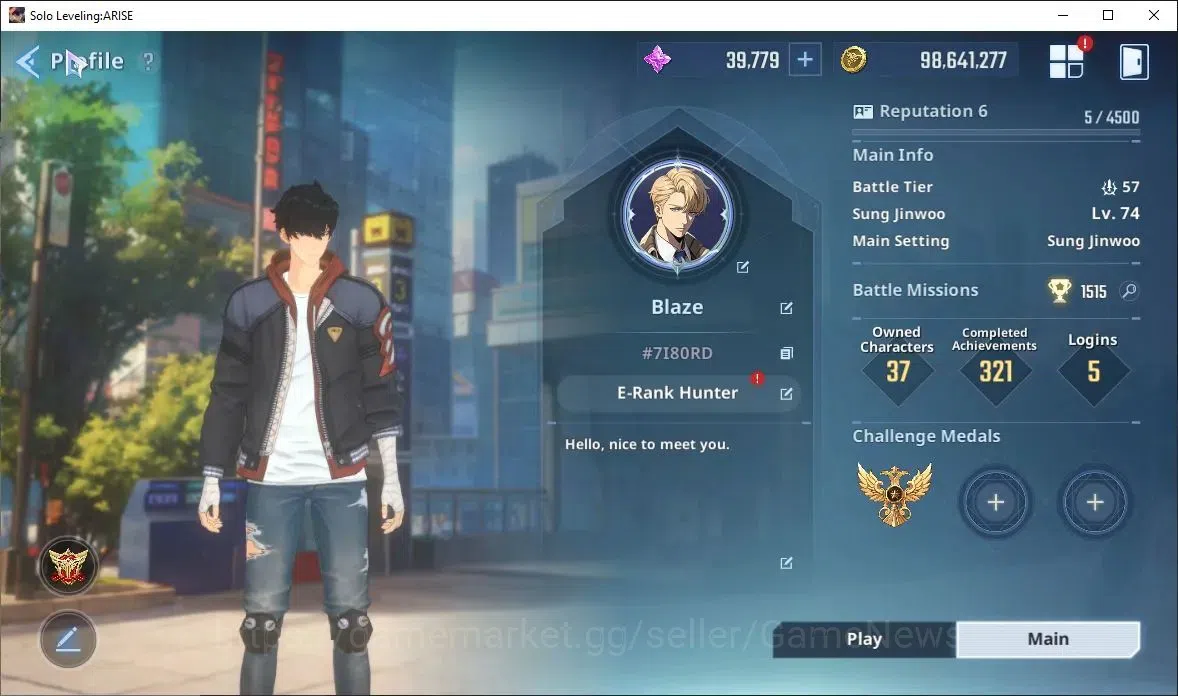 Solo Leveling: ARISE Accounts Lv74 1819M Pwr|LennartA3,+Sign,ReijiA5+Sign,Hae In image 2