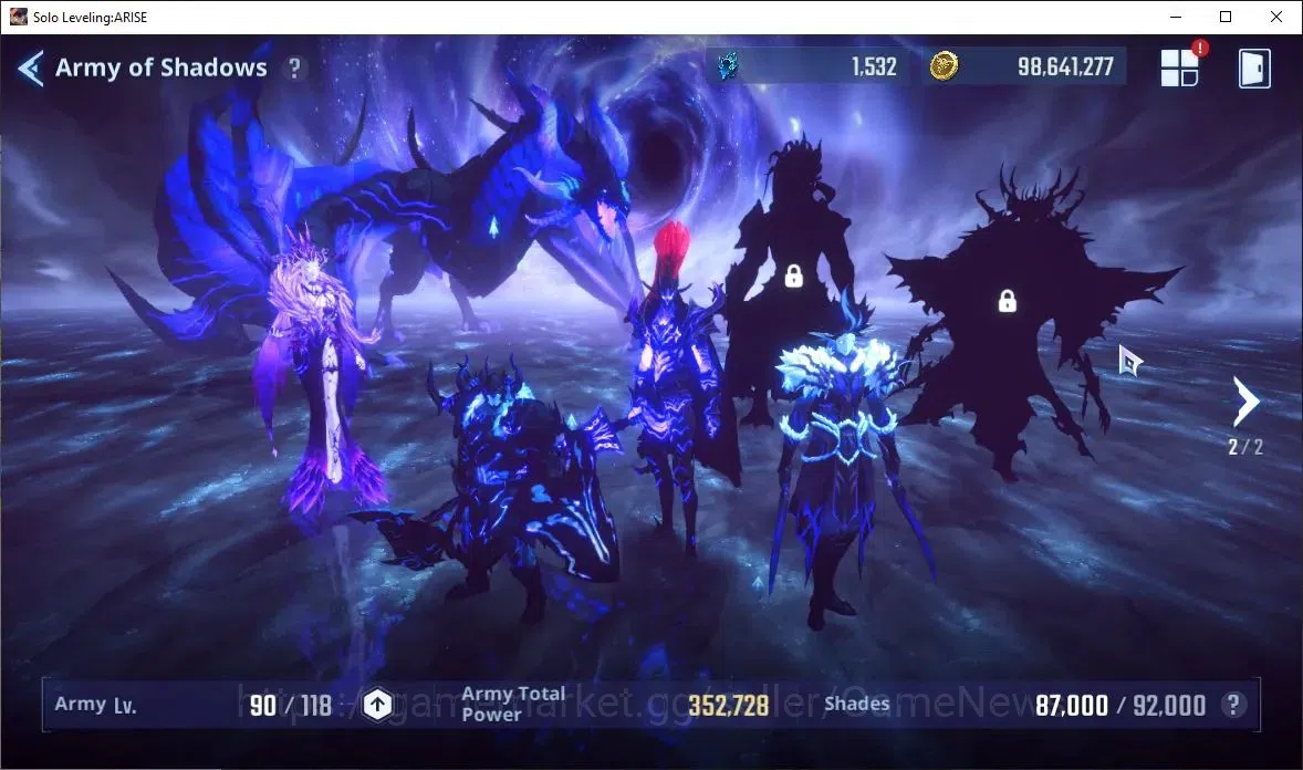 Solo Leveling: ARISE Accounts Lv74 1819M Pwr|LennartA3,+Sign,ReijiA5+Sign,Hae In image 7