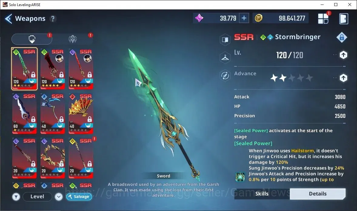 Solo Leveling: ARISE Accounts Lv74 1819M Pwr|LennartA3,+Sign,ReijiA5+Sign,Hae In image 9