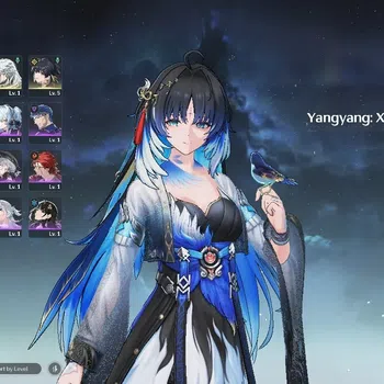 Wuthering Waves Accounts Starter SEA|Starter|UL 4|1 Limited, 1 STD| Yanyang: Xuanling, Calcharo |Data Bank Lvl 1|Low