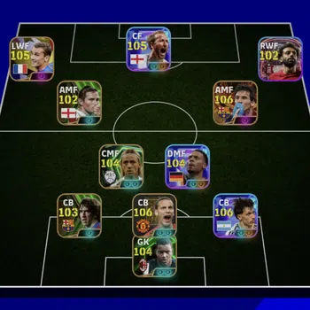 eFootball Accounts Legends & Iconic Players EFOOTBALL 2026 | BIGTIME MESSI 2023,BLITZ MOH SALAH,H KANE,L MARTINEZ,R