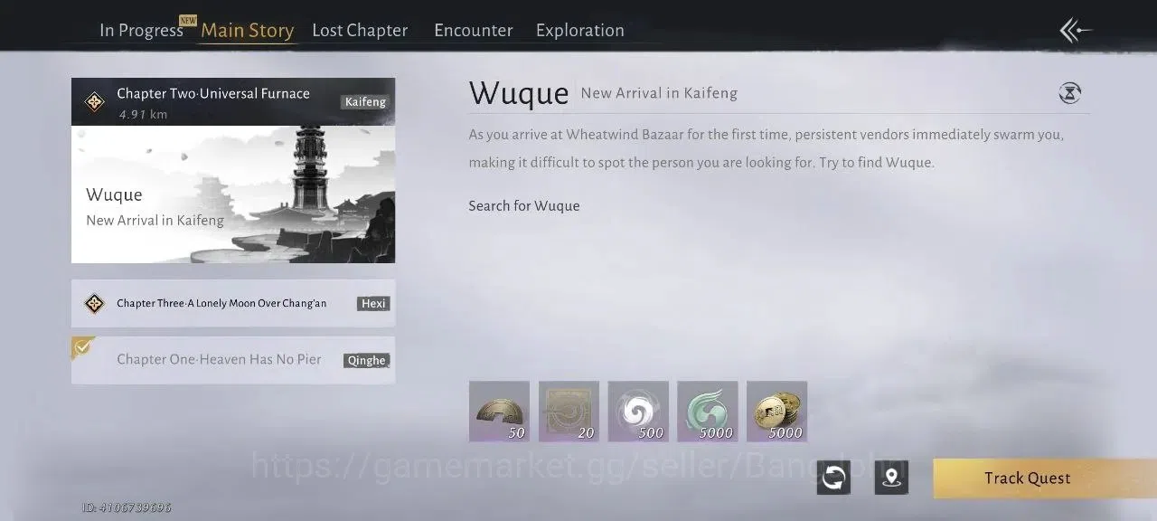 Where Winds Meet Accounts ASIA | Lv 80 | MC Female | Power 20K | 1 Harmonic Core | Pillow Pill 40 | Clip-Clop Mount 2
