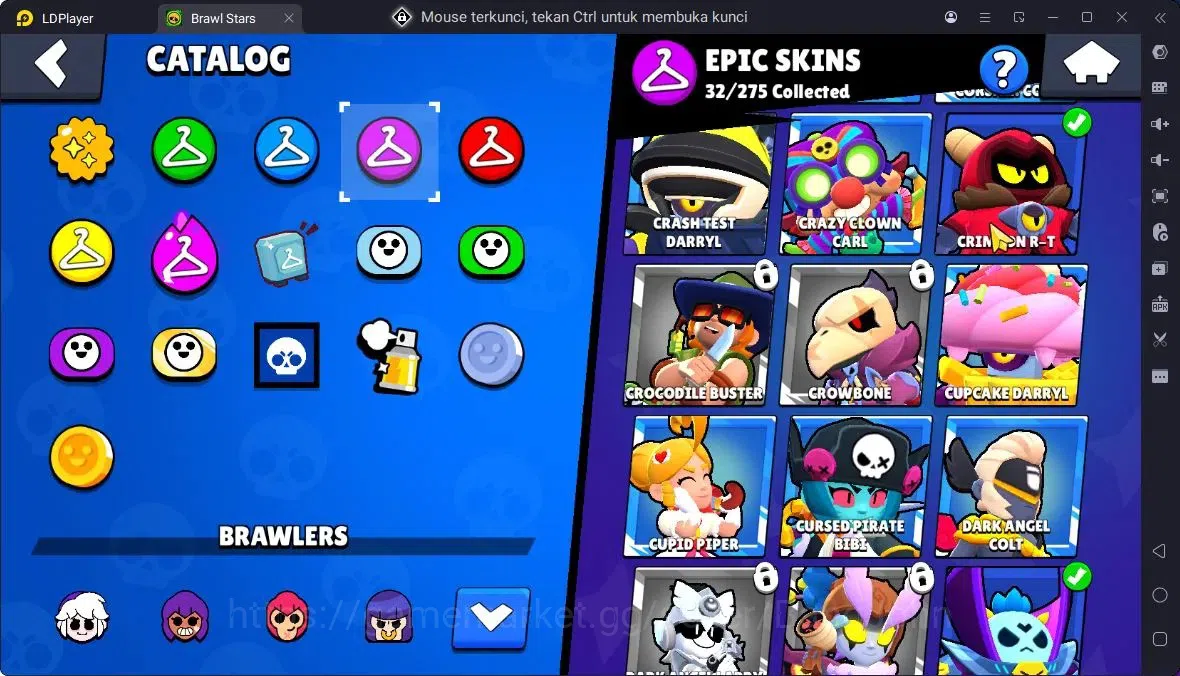 Brawl Stars Accounts Trophy 2980 |54 Brawler|10 Max Hc(Shelly,Nita,Colt,ETC)|4Hc(SG Rico,SB Rico,Edgar),4 Legend 12