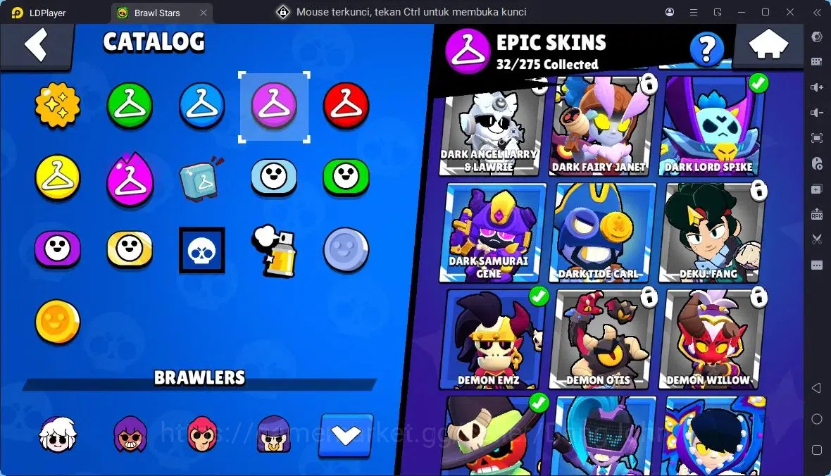 Brawl Stars Accounts Trophy 2980 |54 Brawler|10 Max Hc(Shelly,Nita,Colt,ETC)|4Hc(SG Rico,SB Rico,Edgar),4 Legend 13