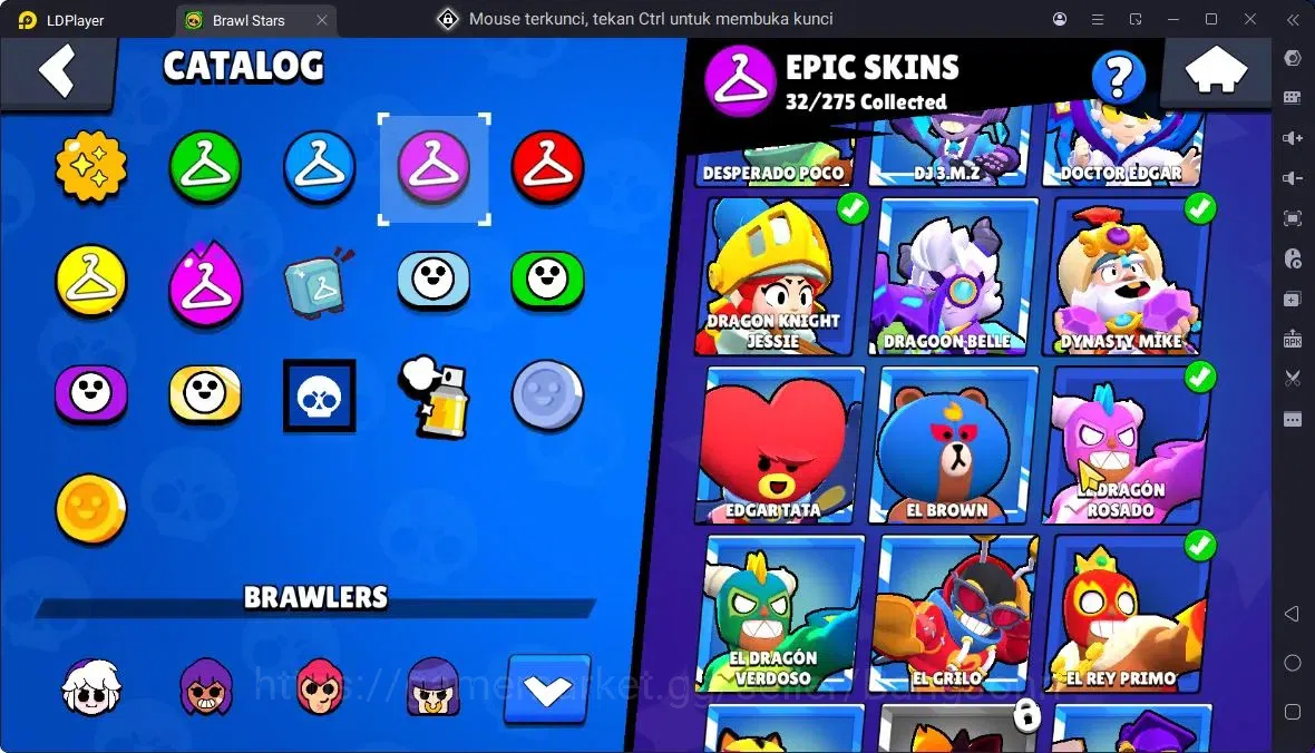 Brawl Stars Accounts Trophy 2980 |54 Brawler|10 Max Hc(Shelly,Nita,Colt,ETC)|4Hc(SG Rico,SB Rico,Edgar),4 Legend 14