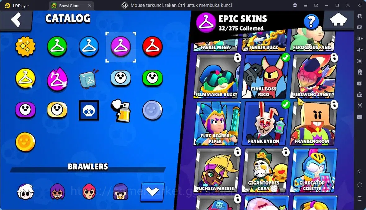 Brawl Stars Accounts Trophy 2980 |54 Brawler|10 Max Hc(Shelly,Nita,Colt,ETC)|4Hc(SG Rico,SB Rico,Edgar),4 Legend 15
