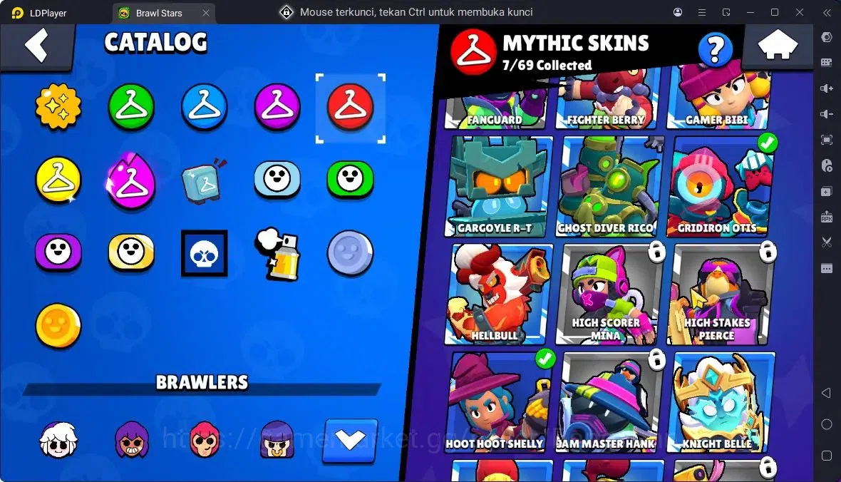 Brawl Stars Accounts Trophy 2980 |54 Brawler|10 Max Hc(Shelly,Nita,Colt,ETC)|4Hc(SG Rico,SB Rico,Edgar),4 Legend 17