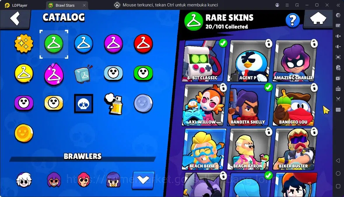 Brawl Stars Accounts Trophy 2980 |54 Brawler|10 Max Hc(Shelly,Nita,Colt,ETC)|4Hc(SG Rico,SB Rico,Edgar),4 Legend 4