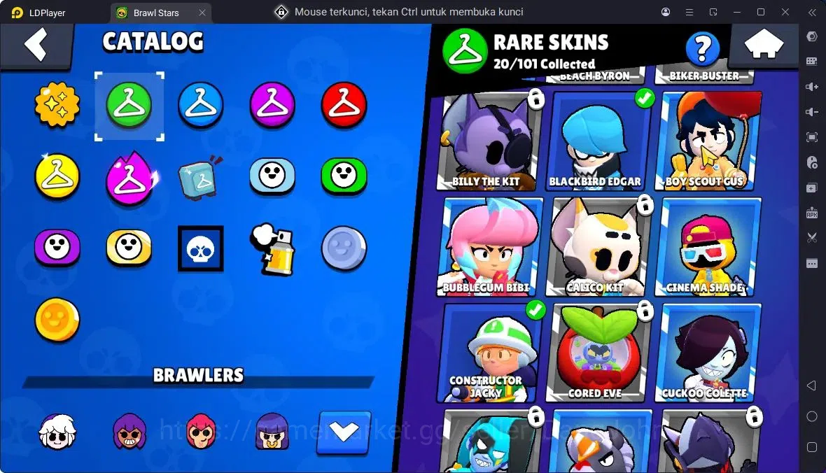 Brawl Stars Accounts Trophy 2980 |54 Brawler|10 Max Hc(Shelly,Nita,Colt,ETC)|4Hc(SG Rico,SB Rico,Edgar),4 Legend 5