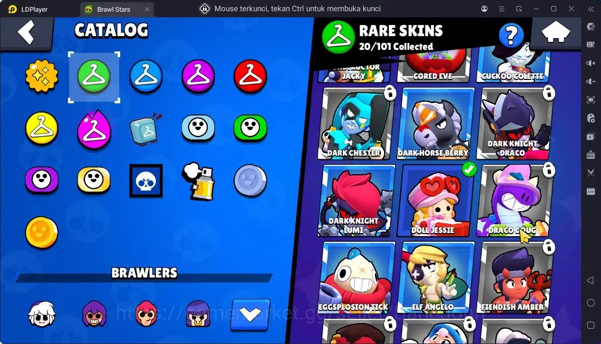 Brawl Stars Accounts Trophy 2980 |54 Brawler|10 Max Hc(Shelly,Nita,Colt,ETC)|4Hc(SG Rico,SB Rico,Edgar),4 Legend 6